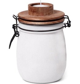 leeff Theelicht houder Teun wit | Leeff