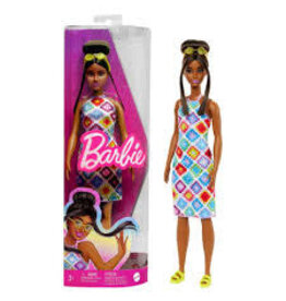 Barbie Barbie Fashionistas Doll #210 With Bun And Crochet Halter Dress