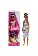 Barbie Barbie Fashionistas Doll #210 With Bun And Crochet Halter Dress