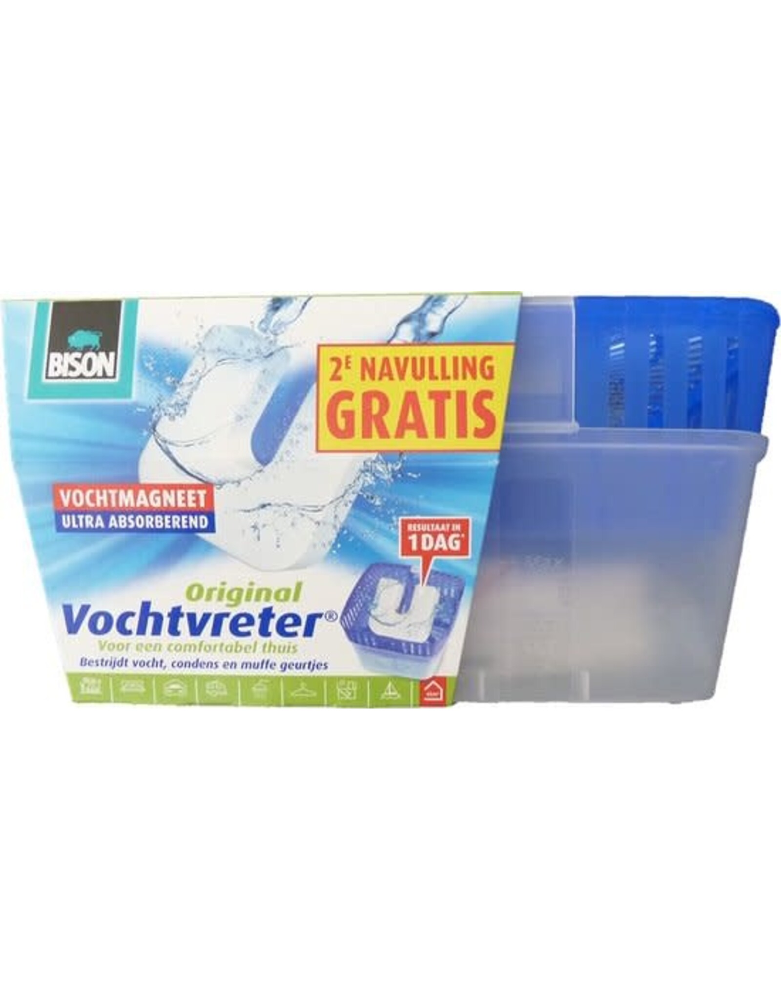 BISON Bison vochtvreter original 450 g + 2 navullingen