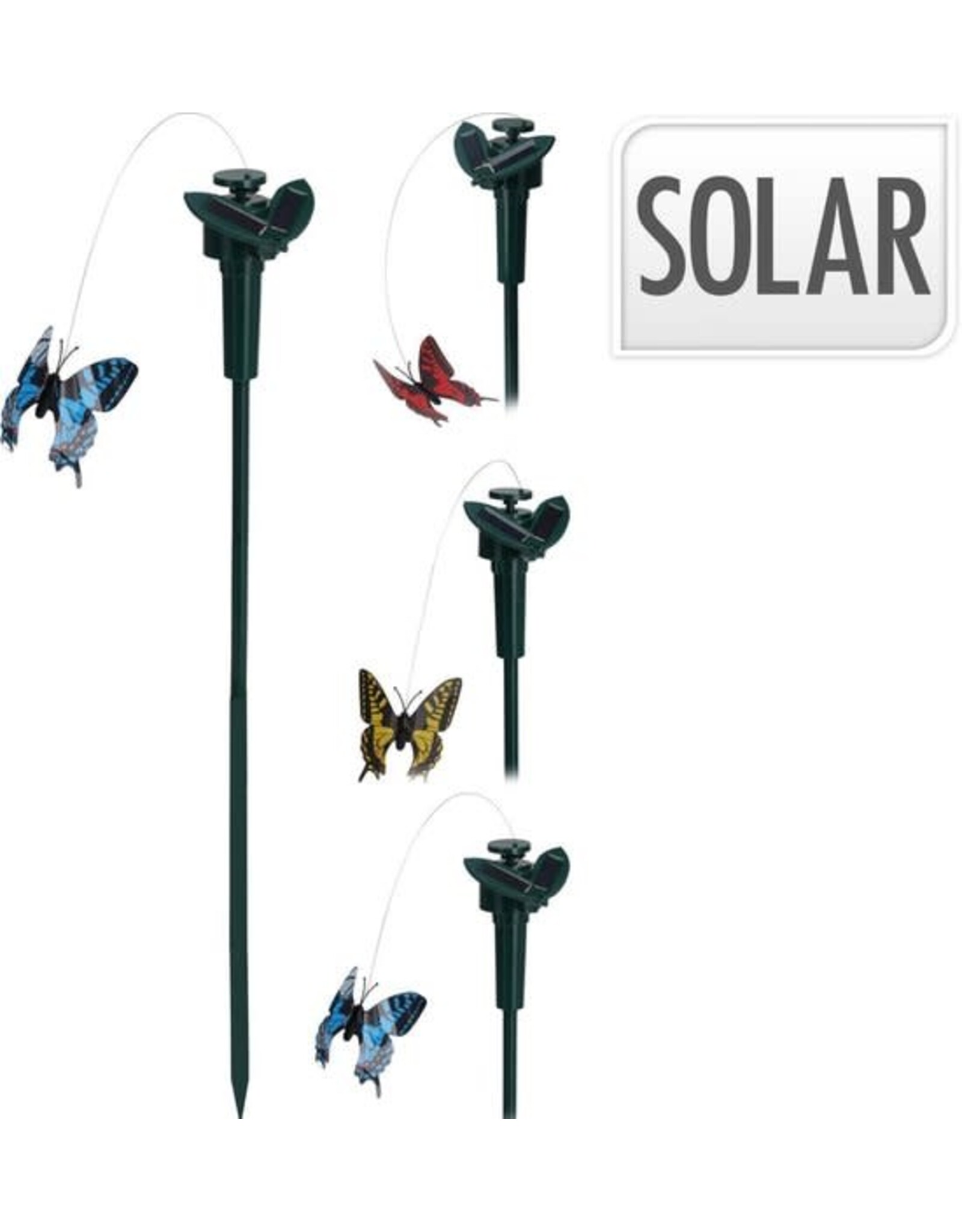 PRO GARDEN Solar Tuinsteker Vlinder – 38 cm