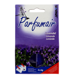 SCANPART Scanpart Parfumair Stofzuigerverfrisser - Geurkorrels - Lavendel - 4 x 6g