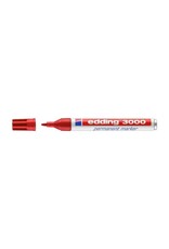 edding 3000 Permanente Marker Edding 3000 Rood
