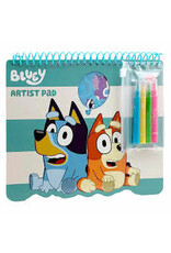 Bluey Kleurblok met Stencils en Sjablonen