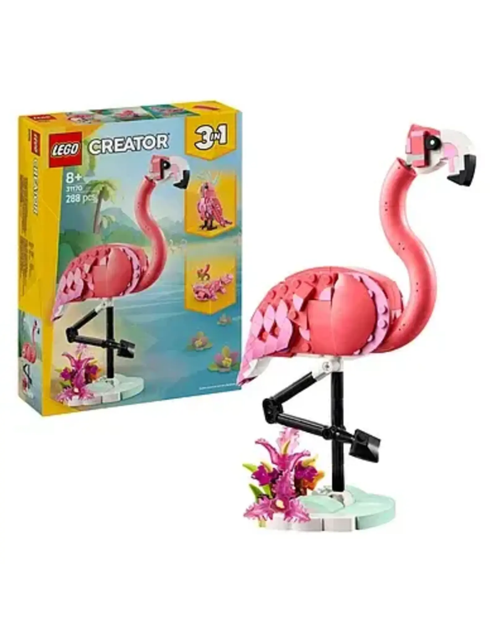 Lego Creator LEGO Creator 31170 Wilde dieren Roze Flamingo