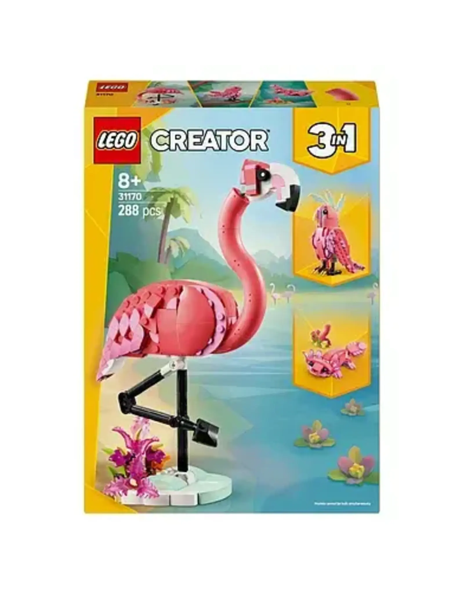 Lego Creator LEGO Creator 31170 Wilde dieren Roze Flamingo