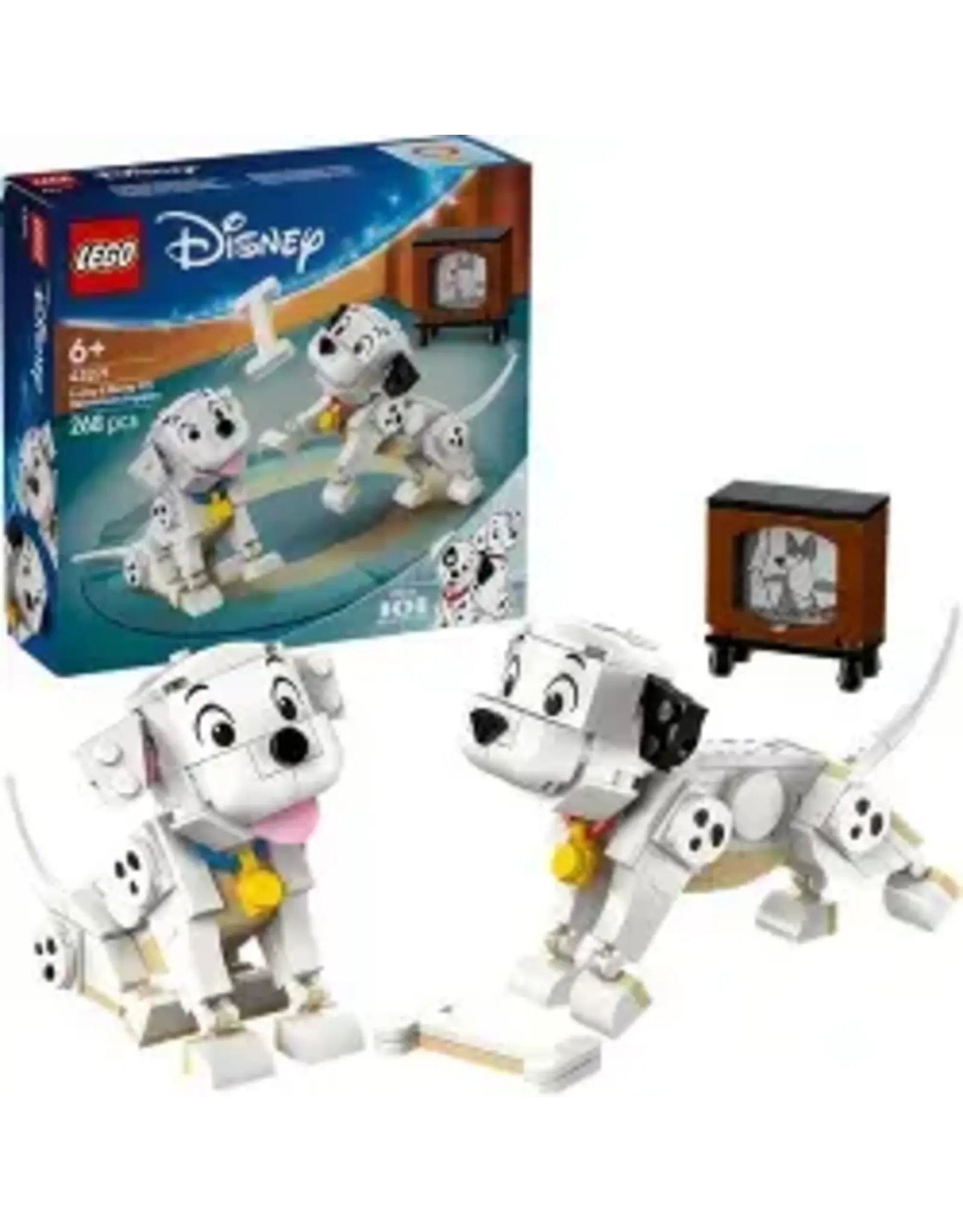 LEGO LEGO Lucky & Penny 101 Dalmatian Puppies Construction Game Zilver