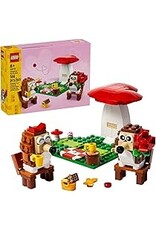 LEGO LEGO Hedgehog Picnic Date Building Toy - Animal Figures and Playset for Kids, Boys and Girls, Ages 8 with 2 Hedgehog Toys and Accessories Included - 40711