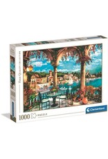 RAVENSBURGER Clementoni - Puzzel - 1000 Stukjes - Balkon Uitzicht op het Comomeer - Puzzel Voor Volwassenen - High Quality Collection