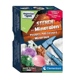 cementori Clementoni Wetenschap en Spel - Op Zoek Naar Stenen en Mineralen