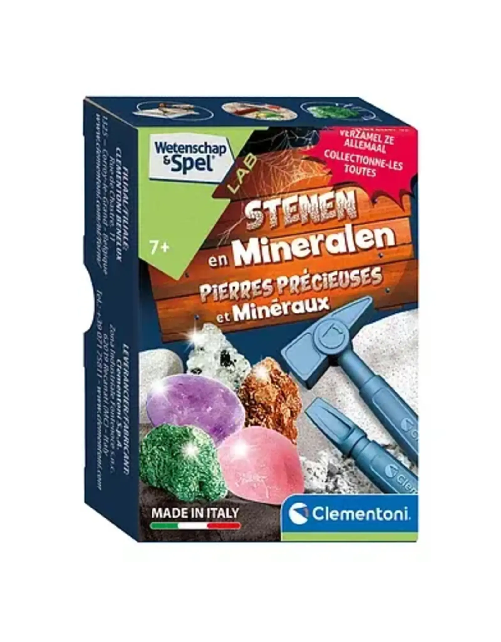 cementori Clementoni Wetenschap en Spel - Op Zoek Naar Stenen en Mineralen