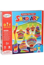 color day Zandkunst XXL creatief knutselpakket met 20-delige set en felgekleurd zand.