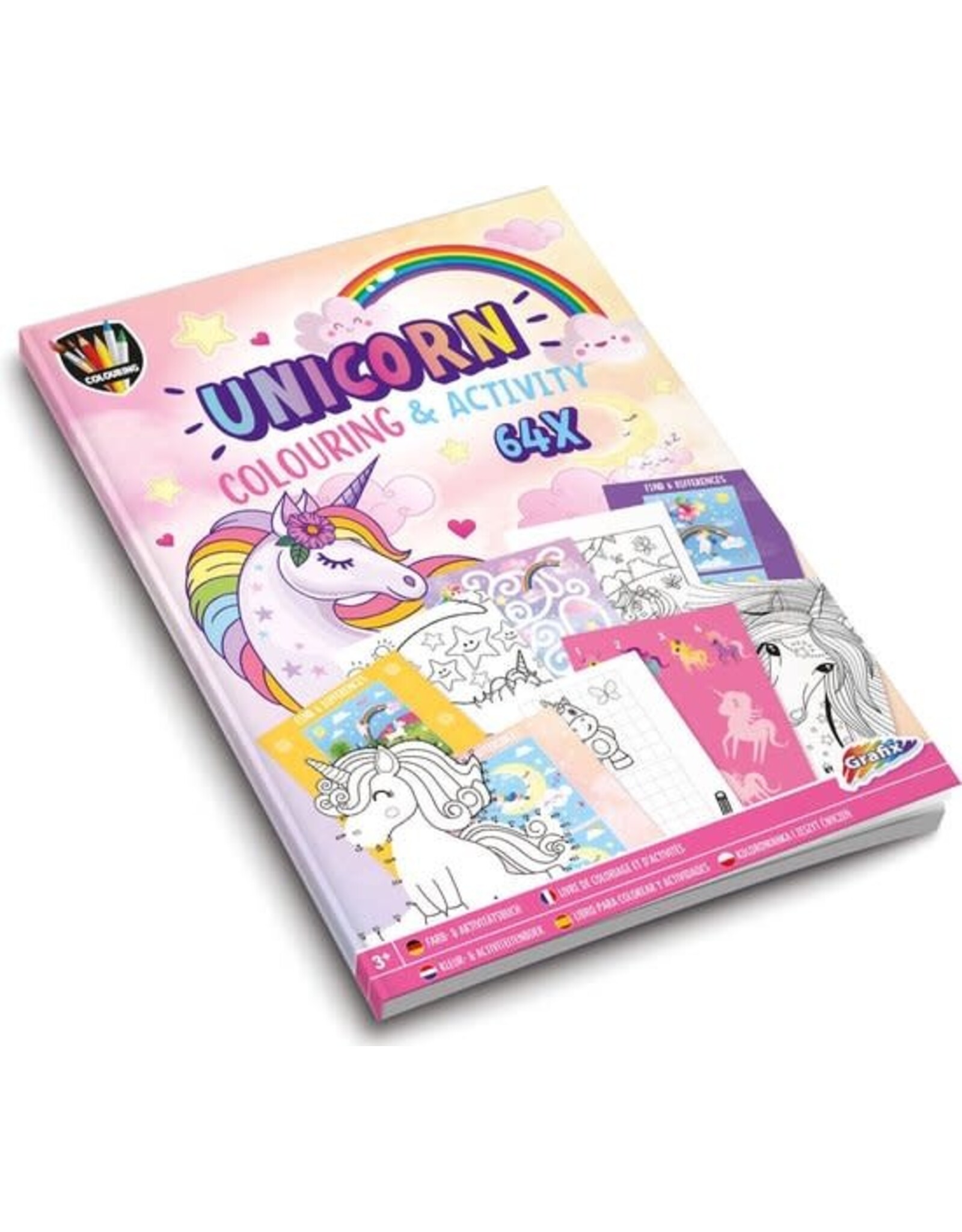 Moxy Unicorn kleur- en activiteitenboek! Met 64 pagina's vol kleur- en tekenplezier, speciaal voor meisjes. Het perfecte cadeau voor kinderen, boordevol leuke activiteiten en opdrachten. *