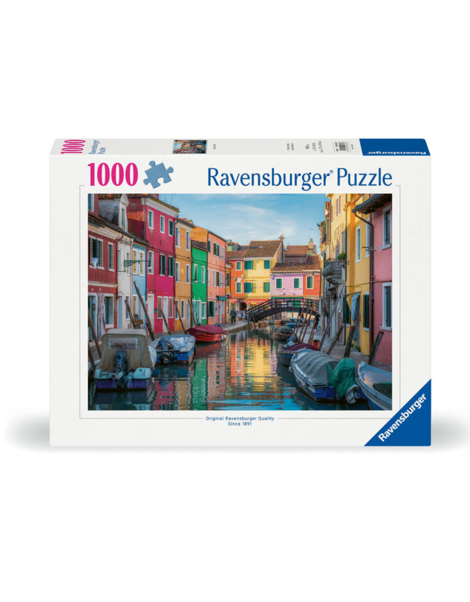 RAVENSBURGER Ravensburger puzzel Burano Italië | 1000 stukjes