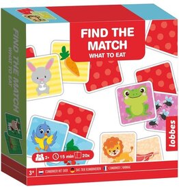 lobbes Lobbes Memo Spel - Dier & Eten