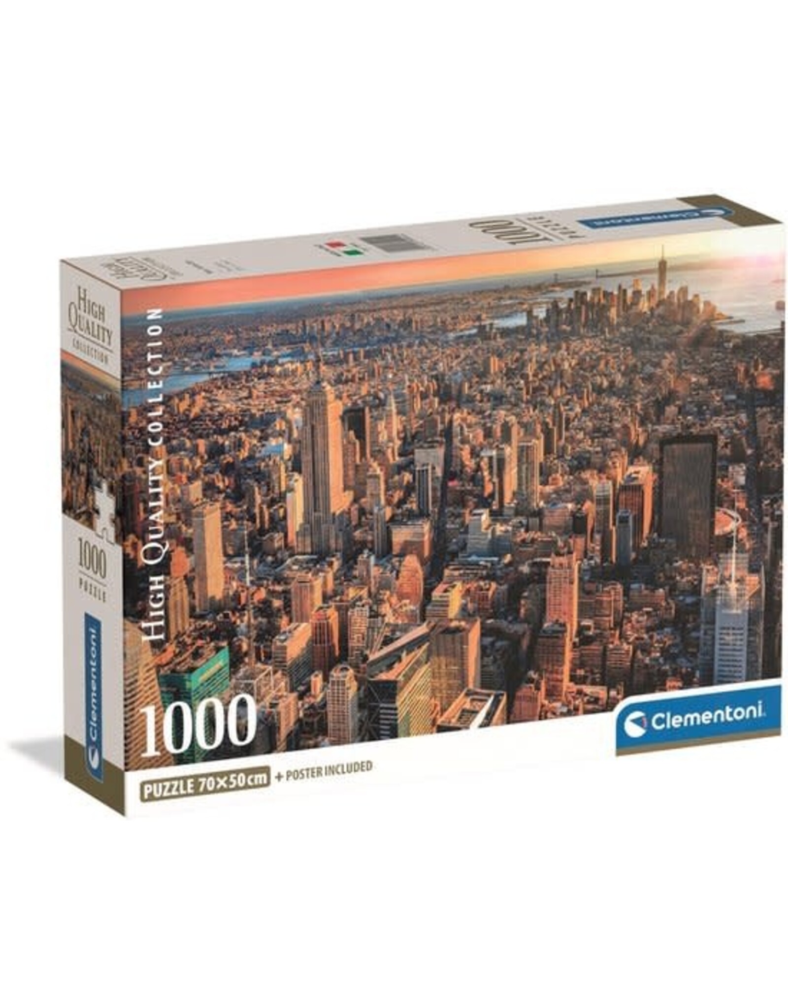 Clementoni - Puzzel - 1000 Stukjes - New York City