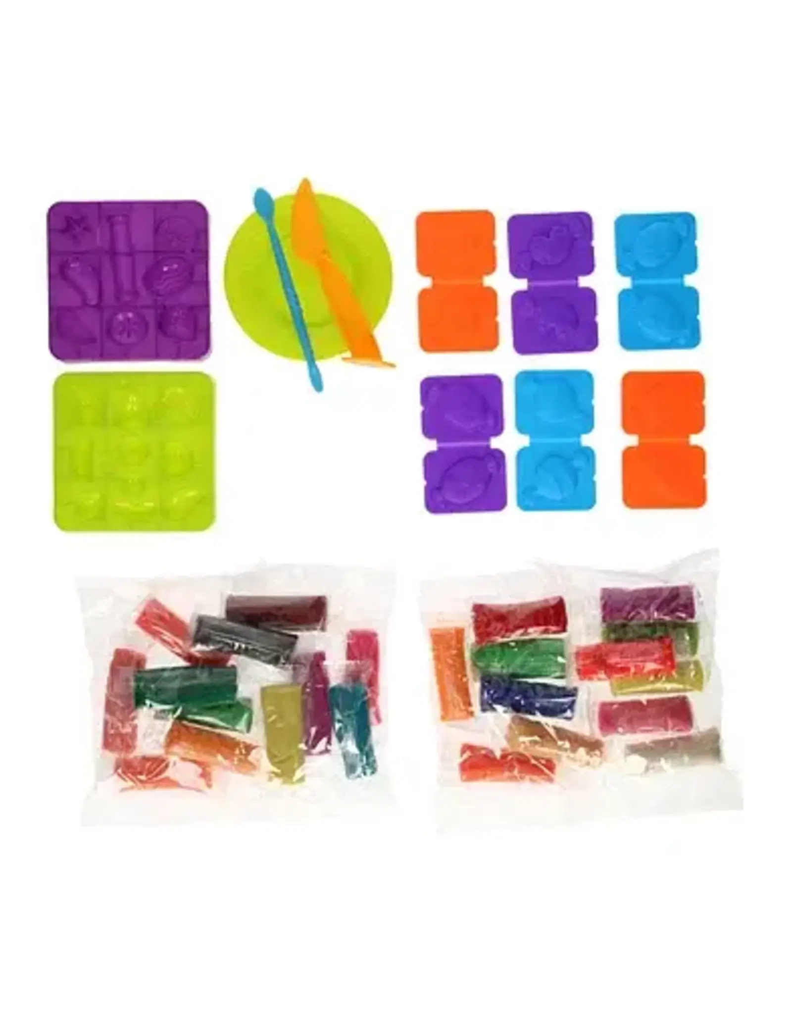 Kleiset in Opbergbox Fruit - 24 Kleuren Klei