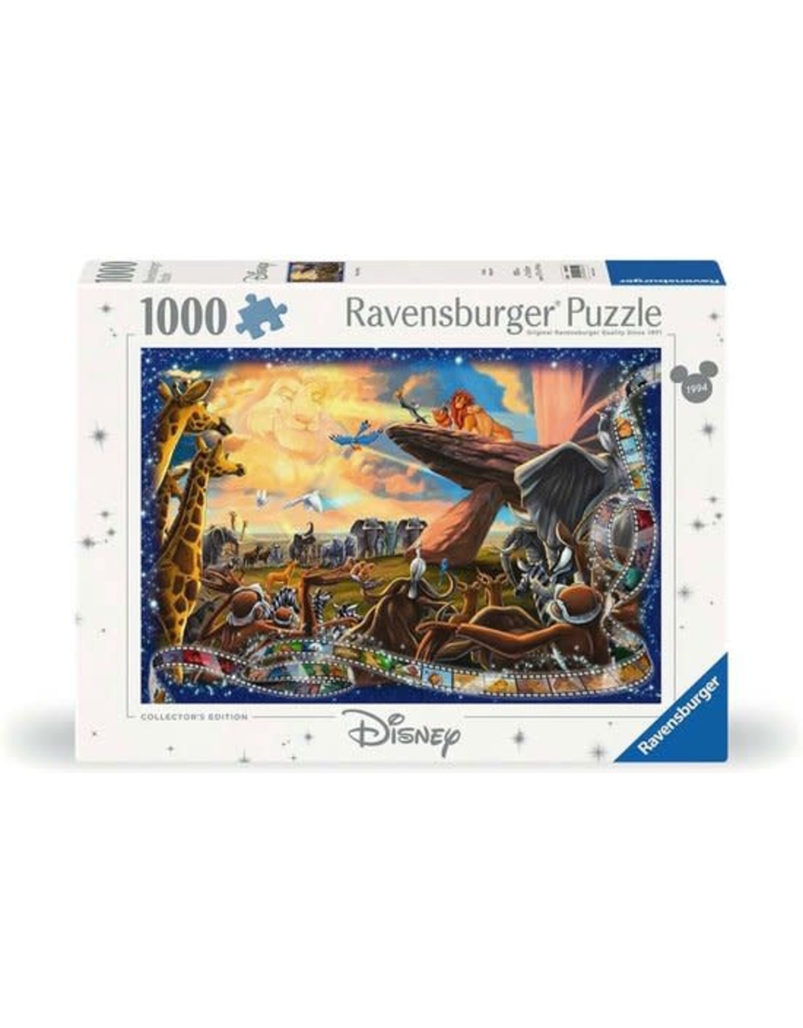RAVENSBURGER Ravensburger puzzel Disney The Lion King legpuzzel 1000 stukjes.