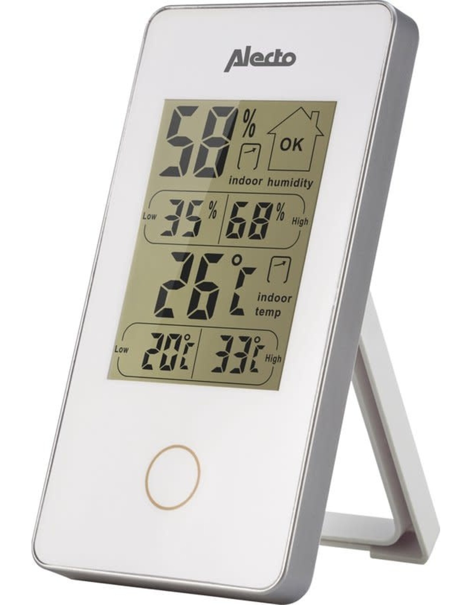 ALECTO Alecto WS-75 - Digitale binnenthermometer - Wit