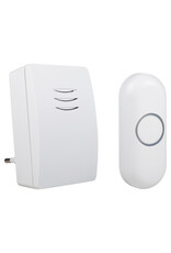 Byron DBY-21132 Draadloze deurbelset plugin 100m