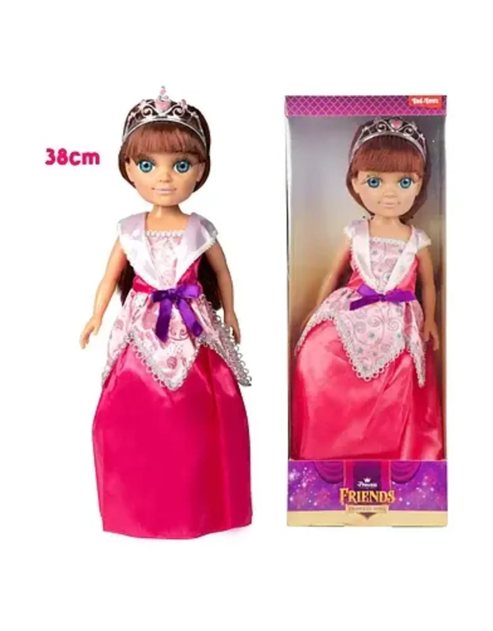 TOI TOYS Princess Friends prinses pop - 38 cm