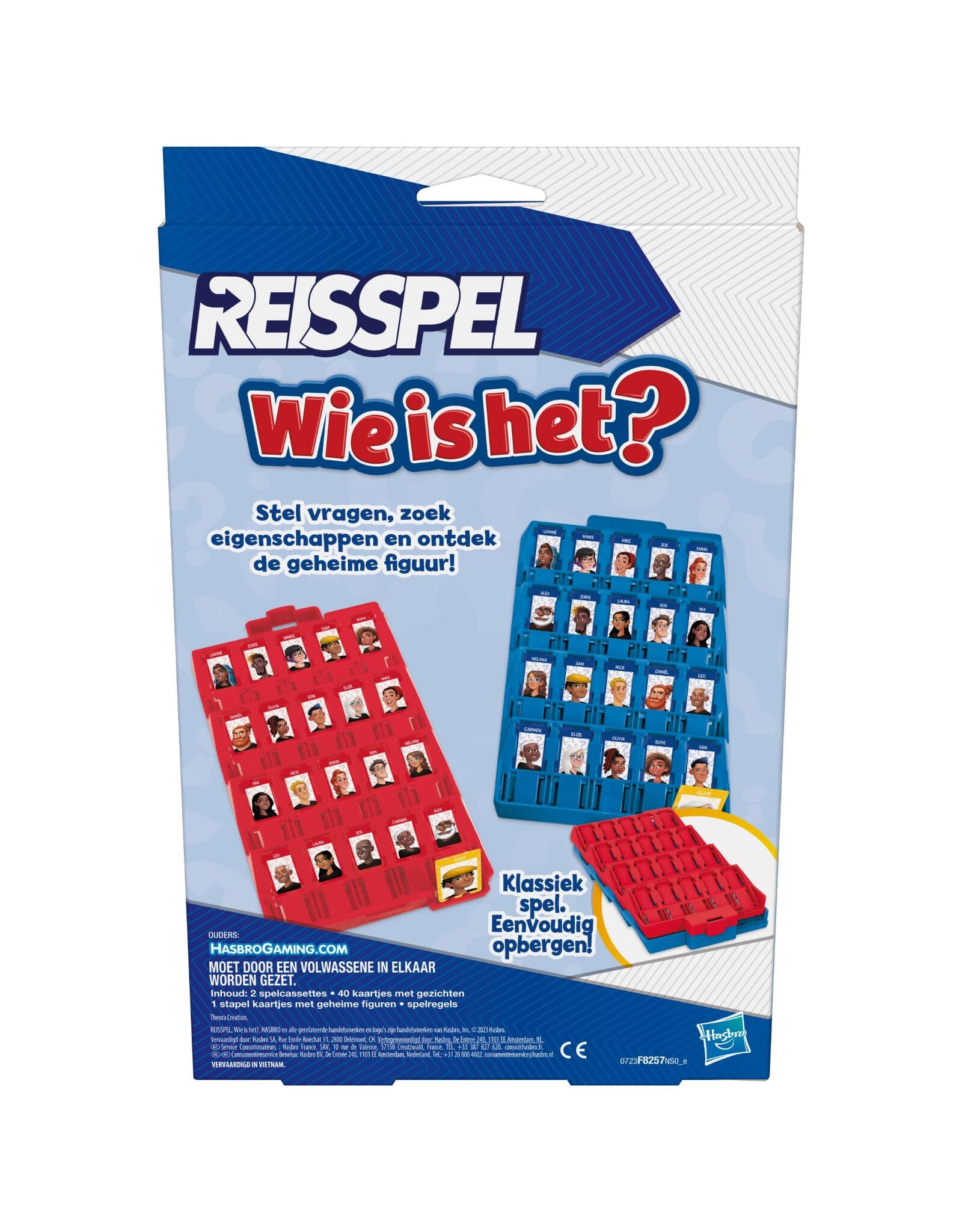 Hasbro Wie is het? Reisspel - Gezelschapsspel