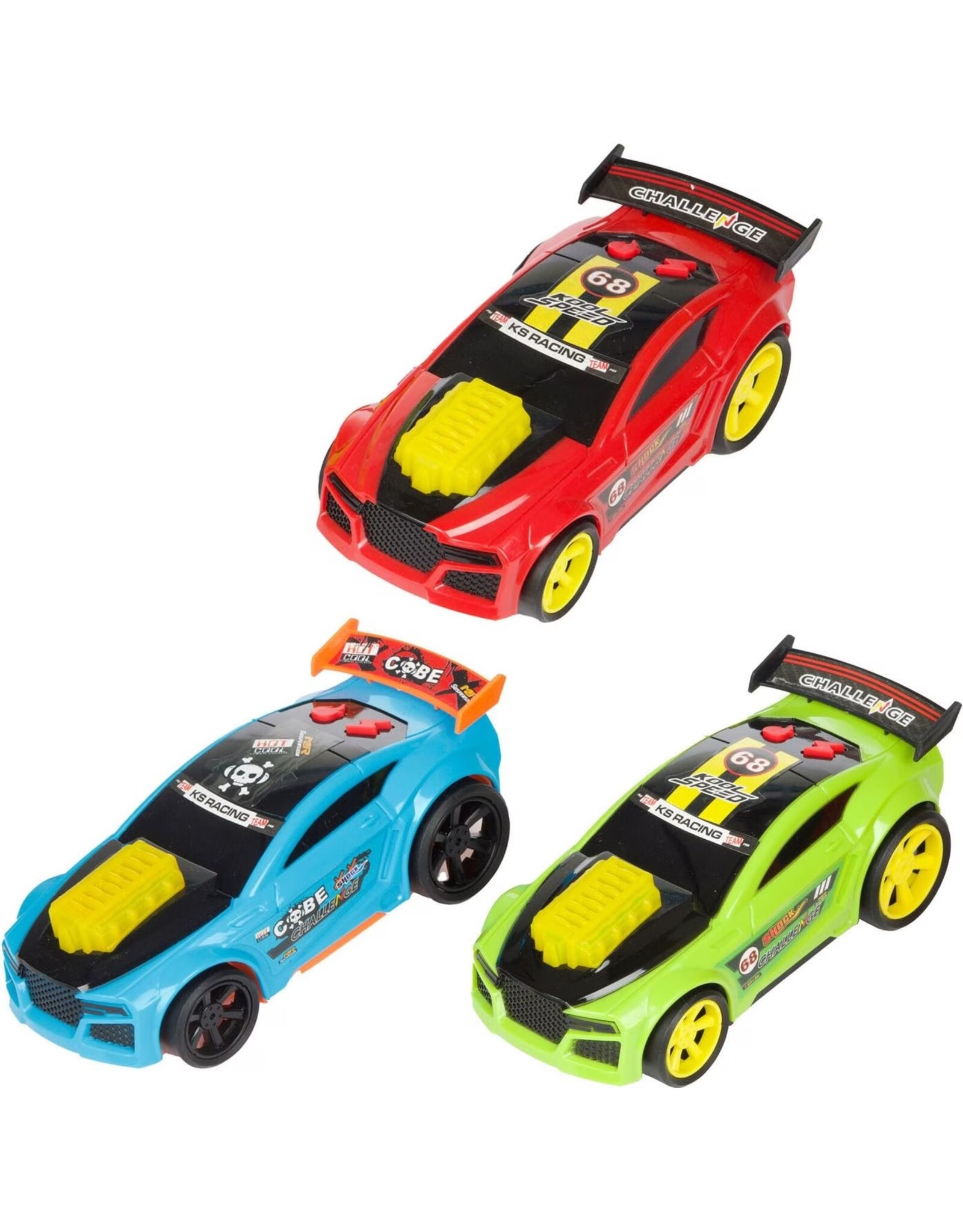 TOI TOYS Vehicool Rally Auto met Licht en Geluid