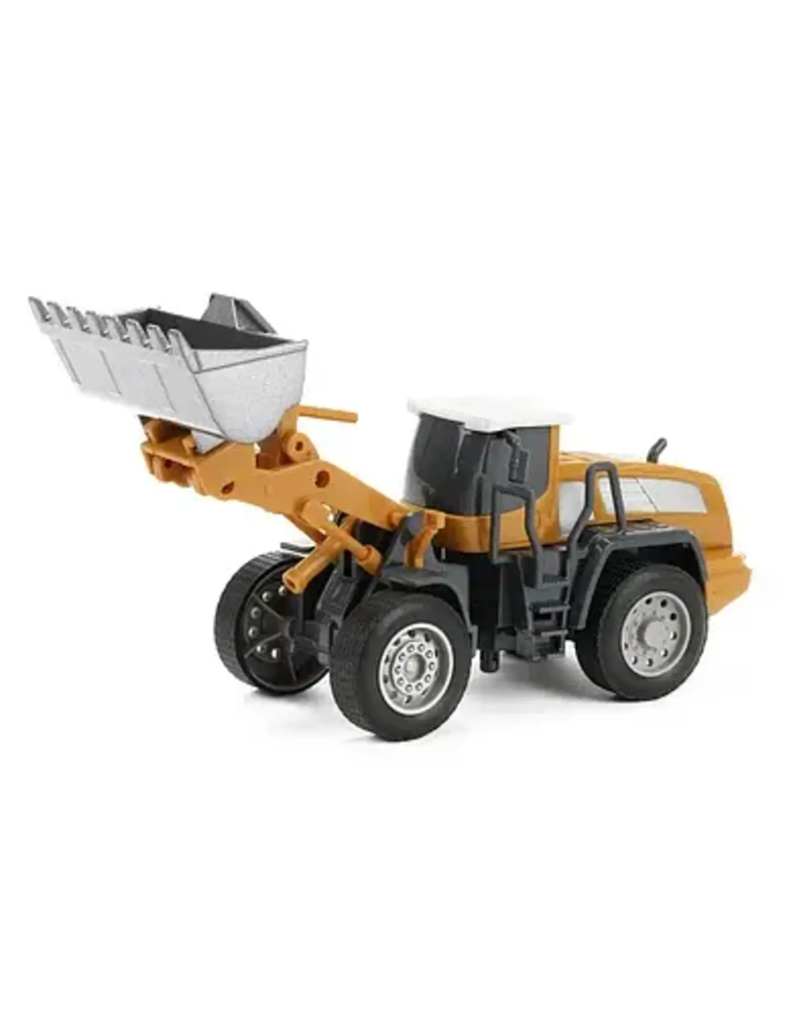 TOI TOYS METAL Bouwvoertuig -wiellader 1:55