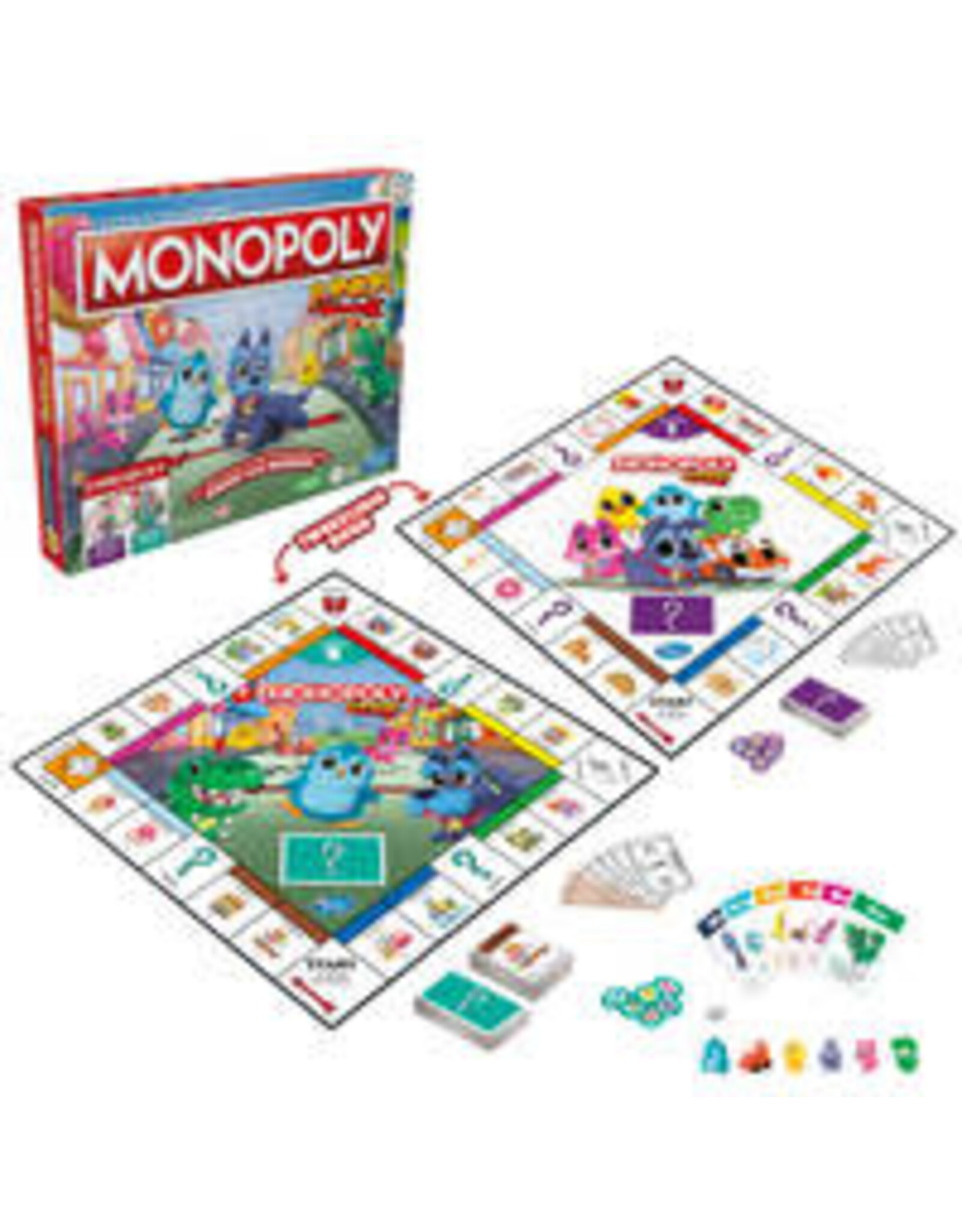Hasbro Monopoly Junior 2-in-1