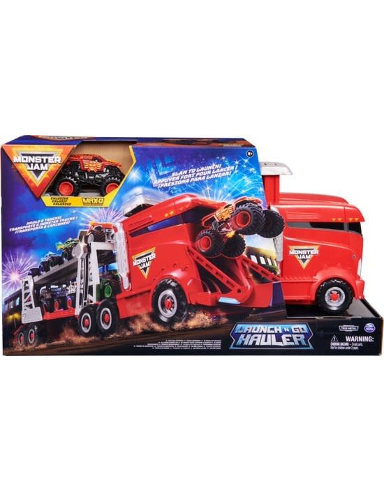 Monster jam Monster Jam Launch N’ Go Hauler