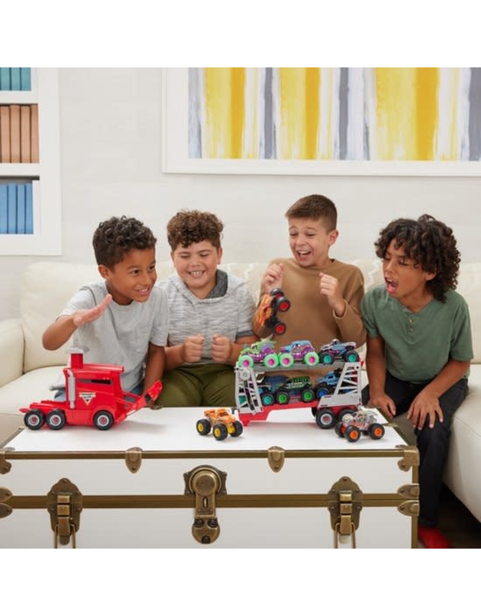 Monster jam Monster Jam Launch N’ Go Hauler