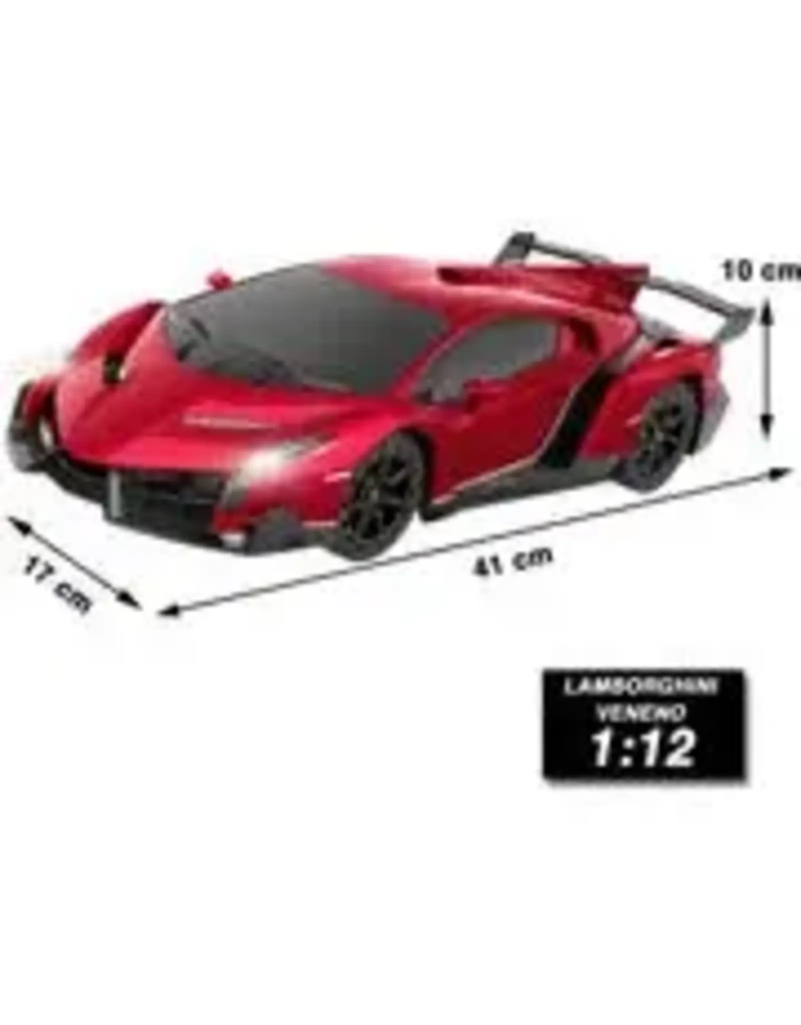 Gear 2 play Gear2Play RC Lamborghini Veneno 1:12 - Bestuurbare auto - 2.4 GHz met verlichting - Incl. oplaadbare batterij