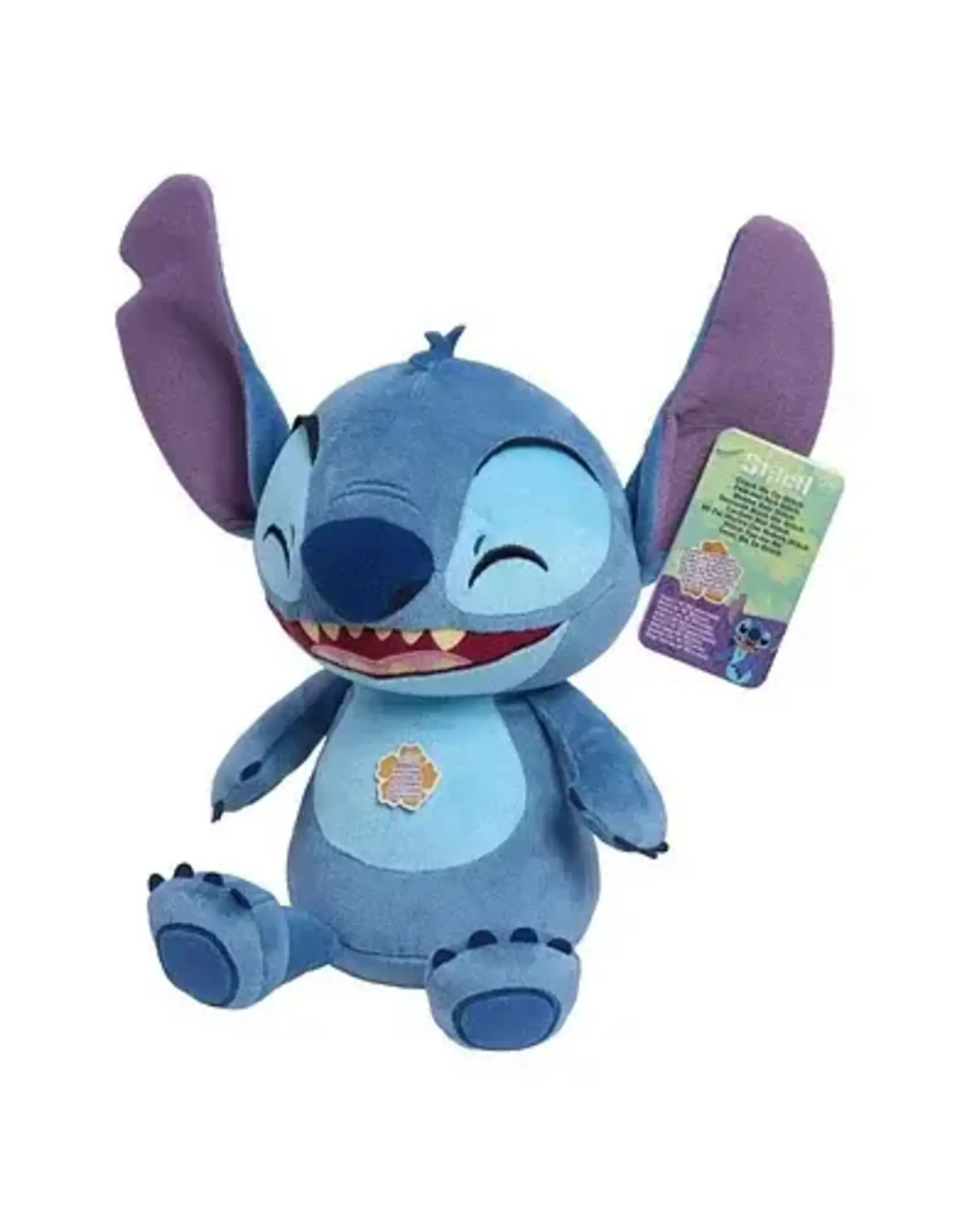 Lilo & Stitch Stitch Crack Me Up Laughing Cuddly Plush, 35cm