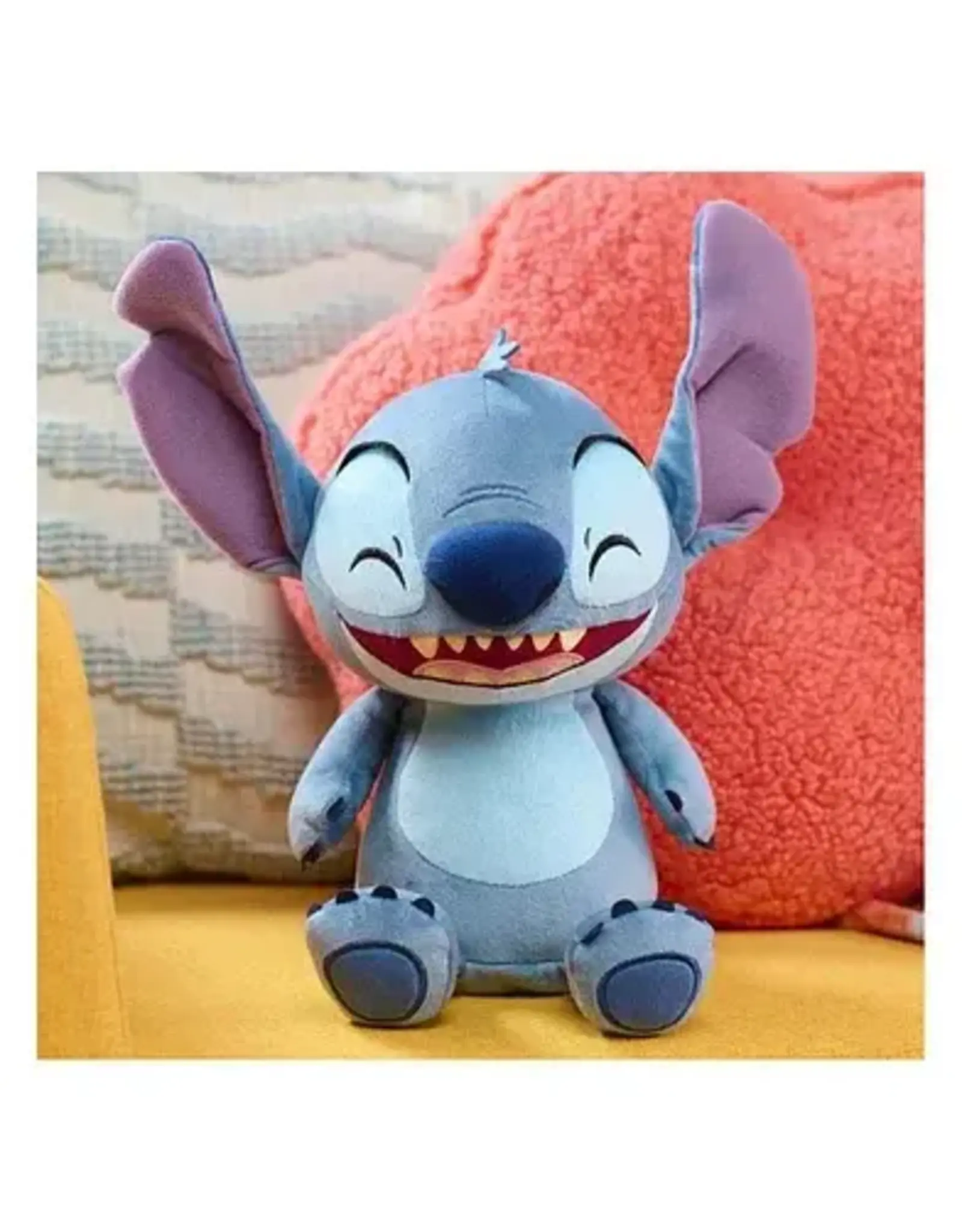 Lilo & Stitch Stitch Crack Me Up Laughing Cuddly Plush, 35cm