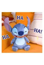 Lilo & Stitch Stitch Crack Me Up Laughing Cuddly Plush, 35cm