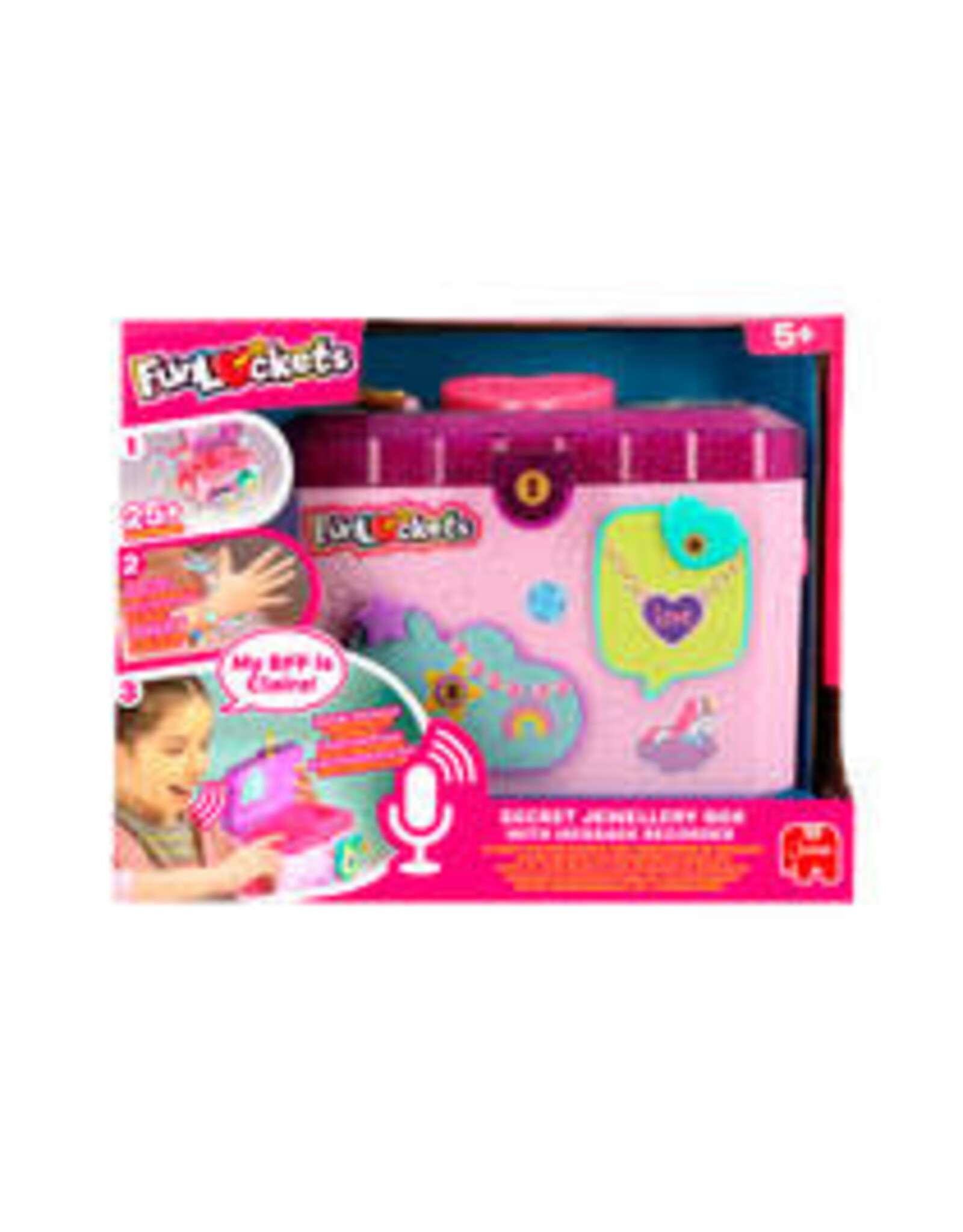 JUMBO Jumbo Funlockets geheime sieradendoosje met stemrecorder