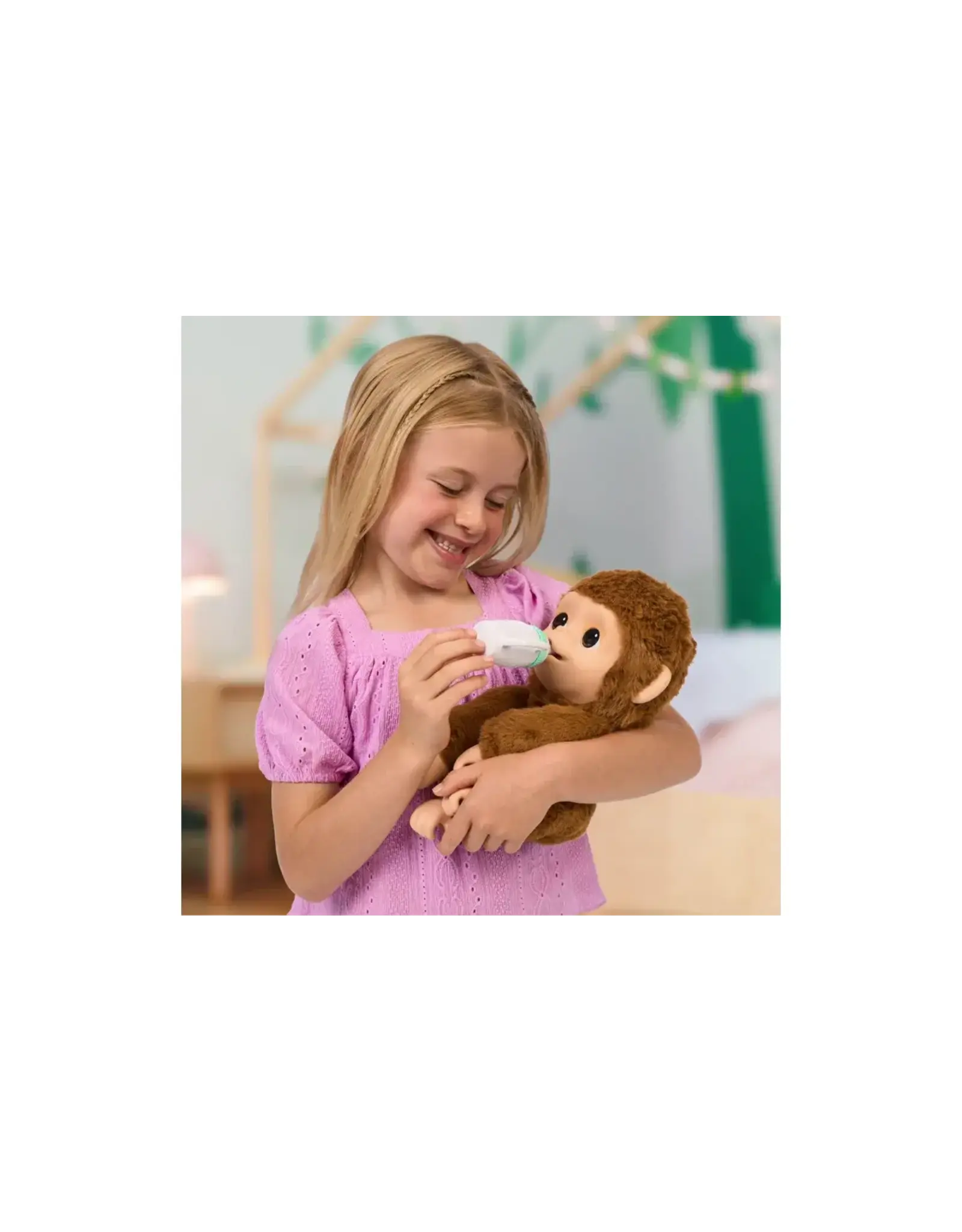 LITTLE LIVE PETS Little Live Pets My baby Monkey Mango interactieve knuffelaap