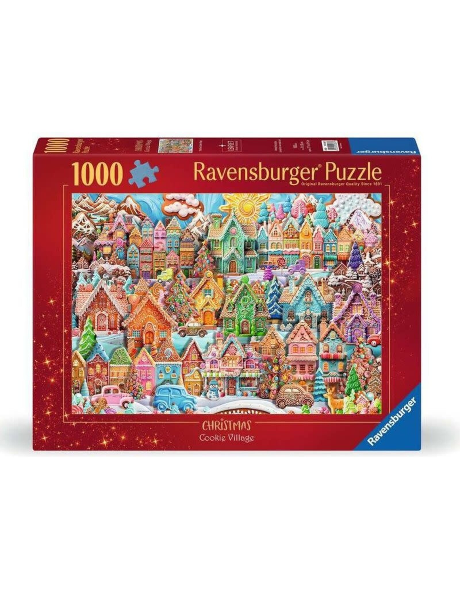 RAVENSBURGER Legpuzzel Christmas Cookie Village | 1000 stukjes