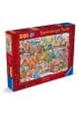 RAVENSBURGER Legpuzzel Christmas Cookie Village | 1000 stukjes