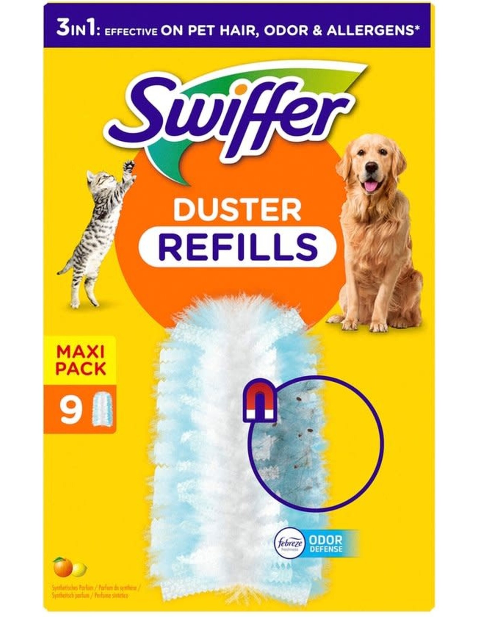 SWIFFER Swiffer Duster PET Navulling doos a 9st