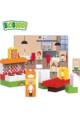 BiOBUDDi BiOBUDDi Plantaardige Blokkenset Restaurant - 40 delig