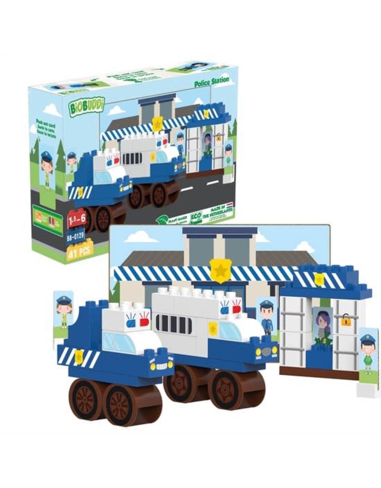 BiOBUDDi BioBuddy - Town - Police Station (BB-0129