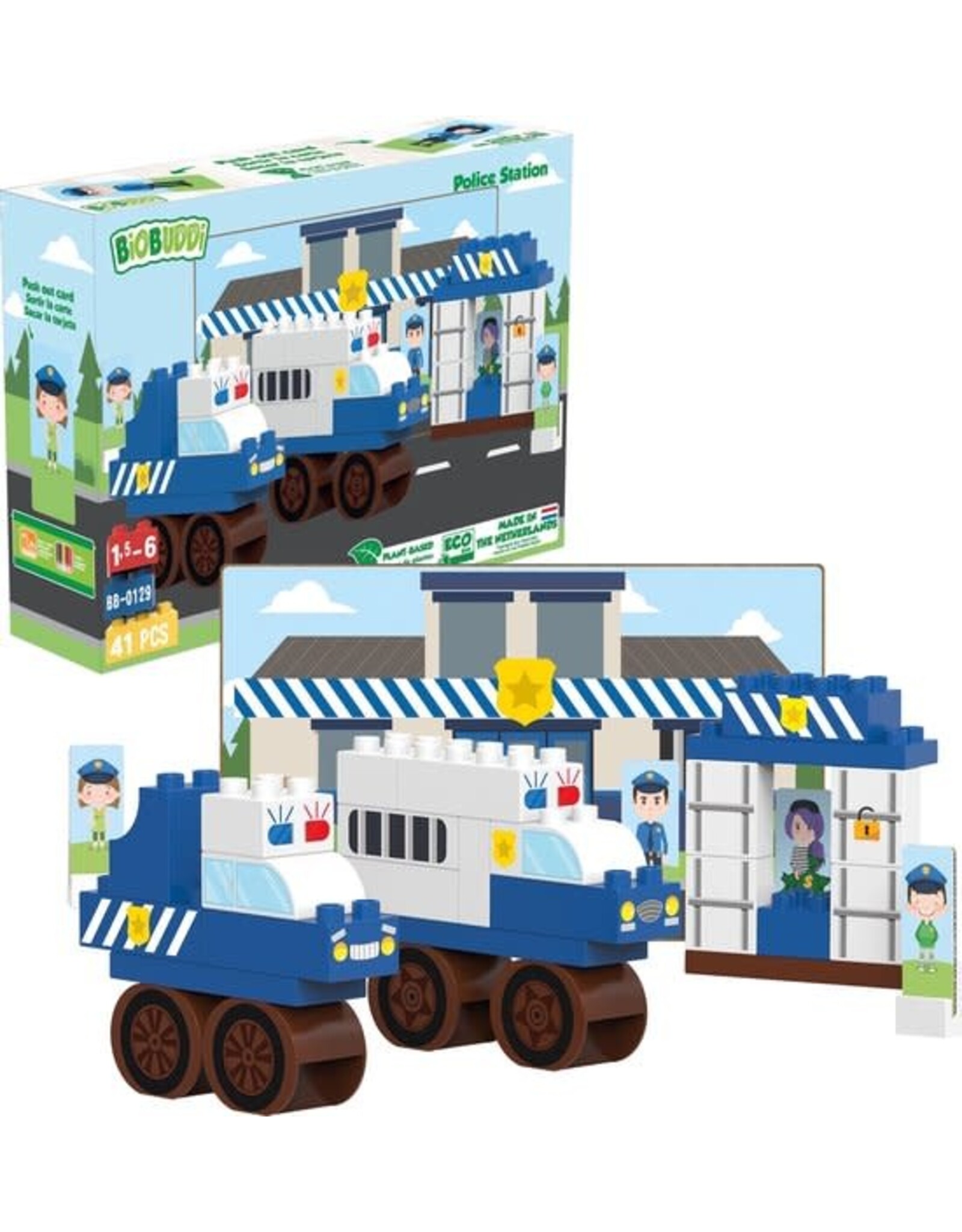 BiOBUDDi BioBuddy - Town - Police Station (BB-0129
