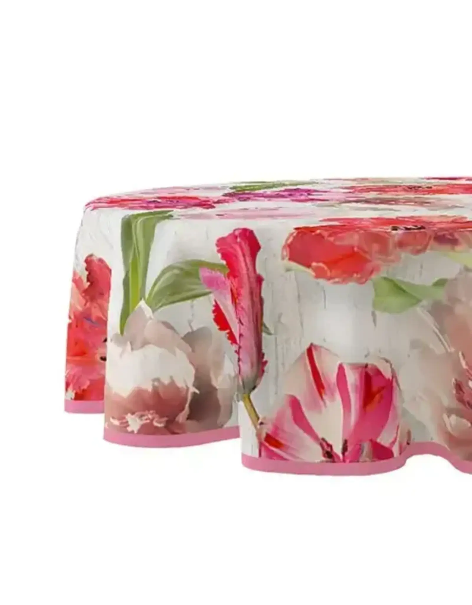 WICOTEX Afdrukken TAFELZEIL Ø160CM ROND TULPEN