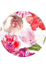 WICOTEX Afdrukken TAFELZEIL Ø160CM ROND TULPEN