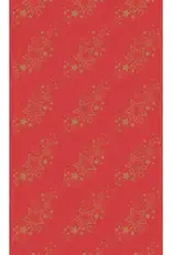 Duni Duni dunicel tafelkleed holiday star 138x220cm rood 1 stuks