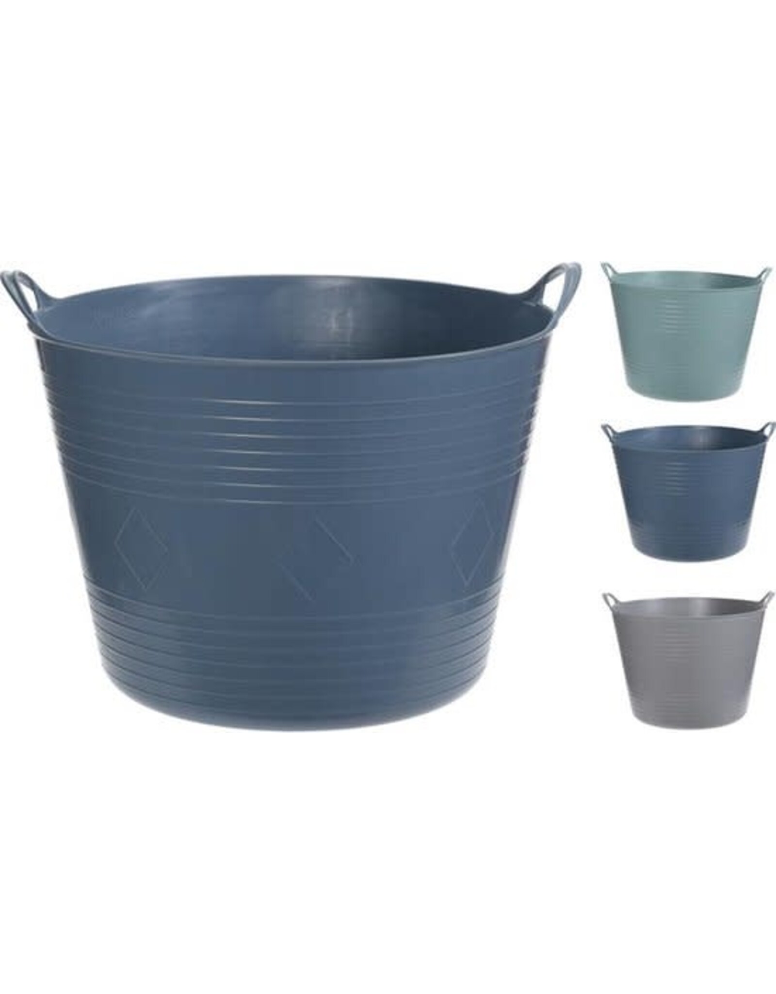 ULTRA CLEAN Emmer flexibel 40L Ø45xh37cm (1 stuk) assorti