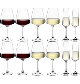 paladino Leonardo PALADINO Wijnglazenset - set/12