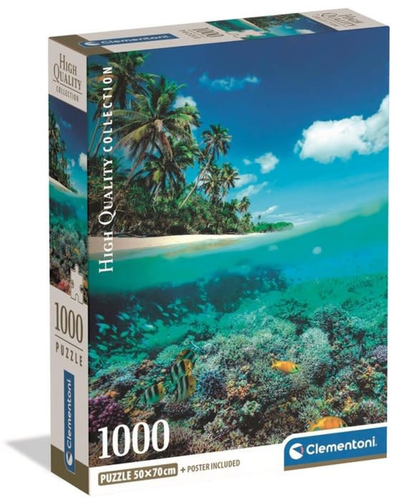 CLEMENTONI Clementoni - Puzzel - 1000 Stukjes - Zomerparadijs - Puzzel Voor Volwassenen - High Quality Collection