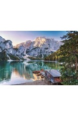 CLEMENTONI Clementoni - Puzzel - 1000 Stukjes - Emerald Lake Braies - Puzzel Voor Volwassenen - High Quality Collection